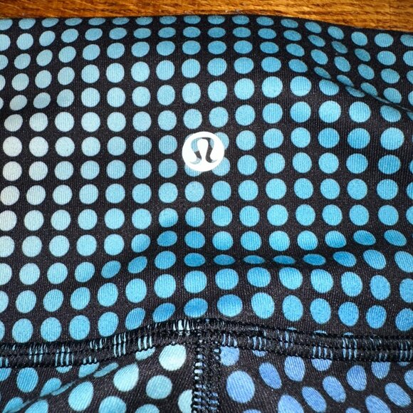Lululemon Legging 4 22" Inseam Wunder Under Pant III Cosmic Dots High Rise - Picture 3 of 6